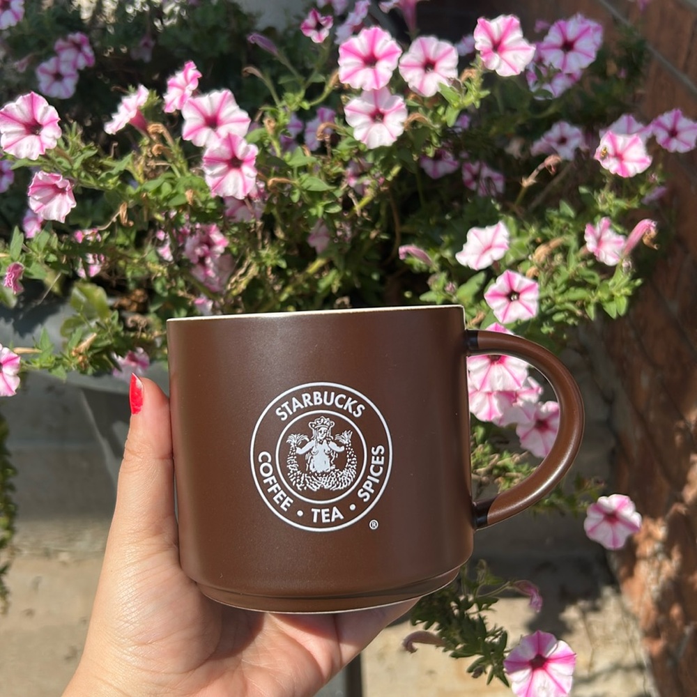 Starbucks The First Store 1912 Pike PL Brown Enamel Ceremic Mug 14oz #11/420